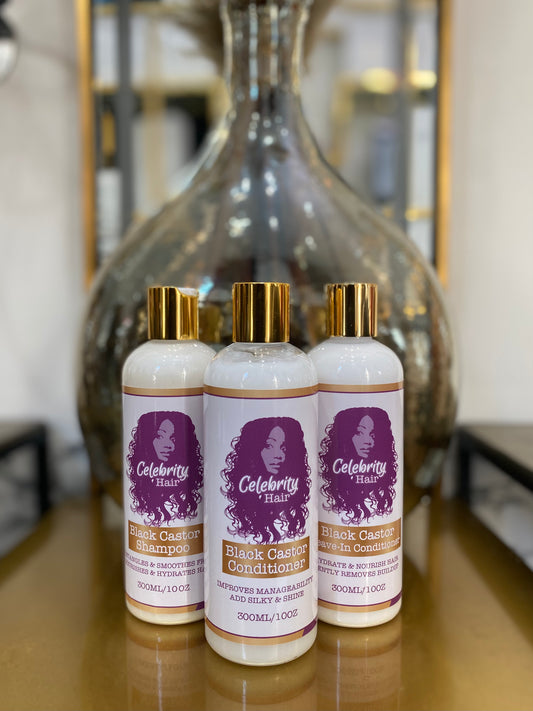 Celebrity Black Castor Set