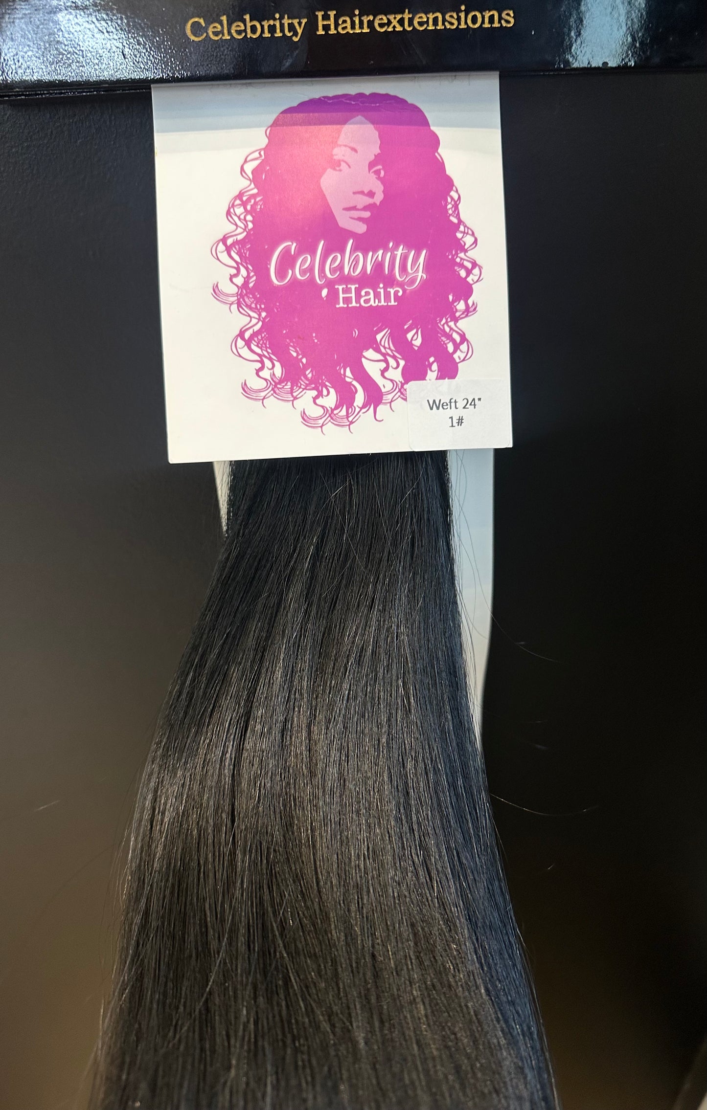 Celebrity Hair Weft - Black #1