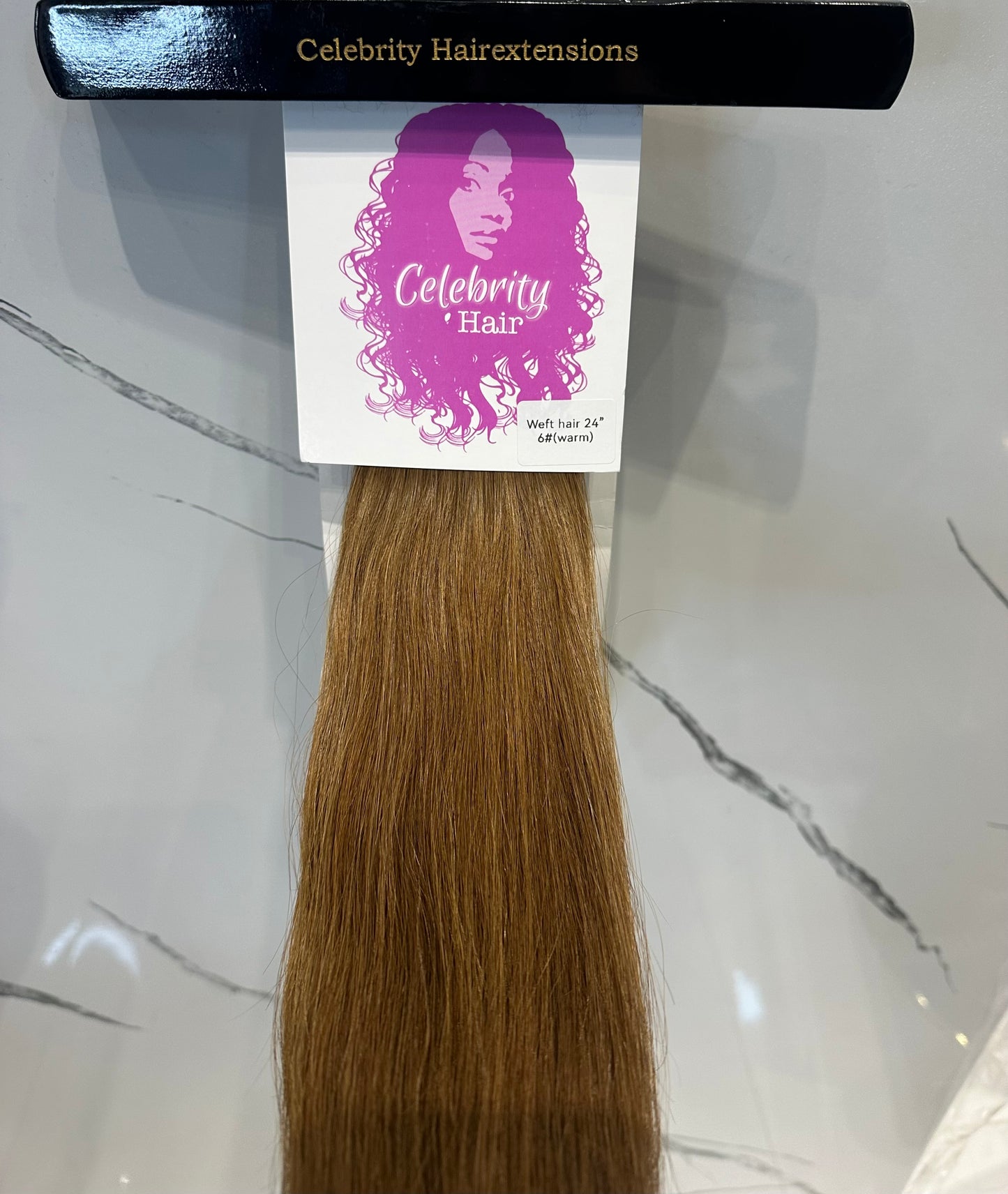 Celebrity Hair Weft - Brown #6 warm