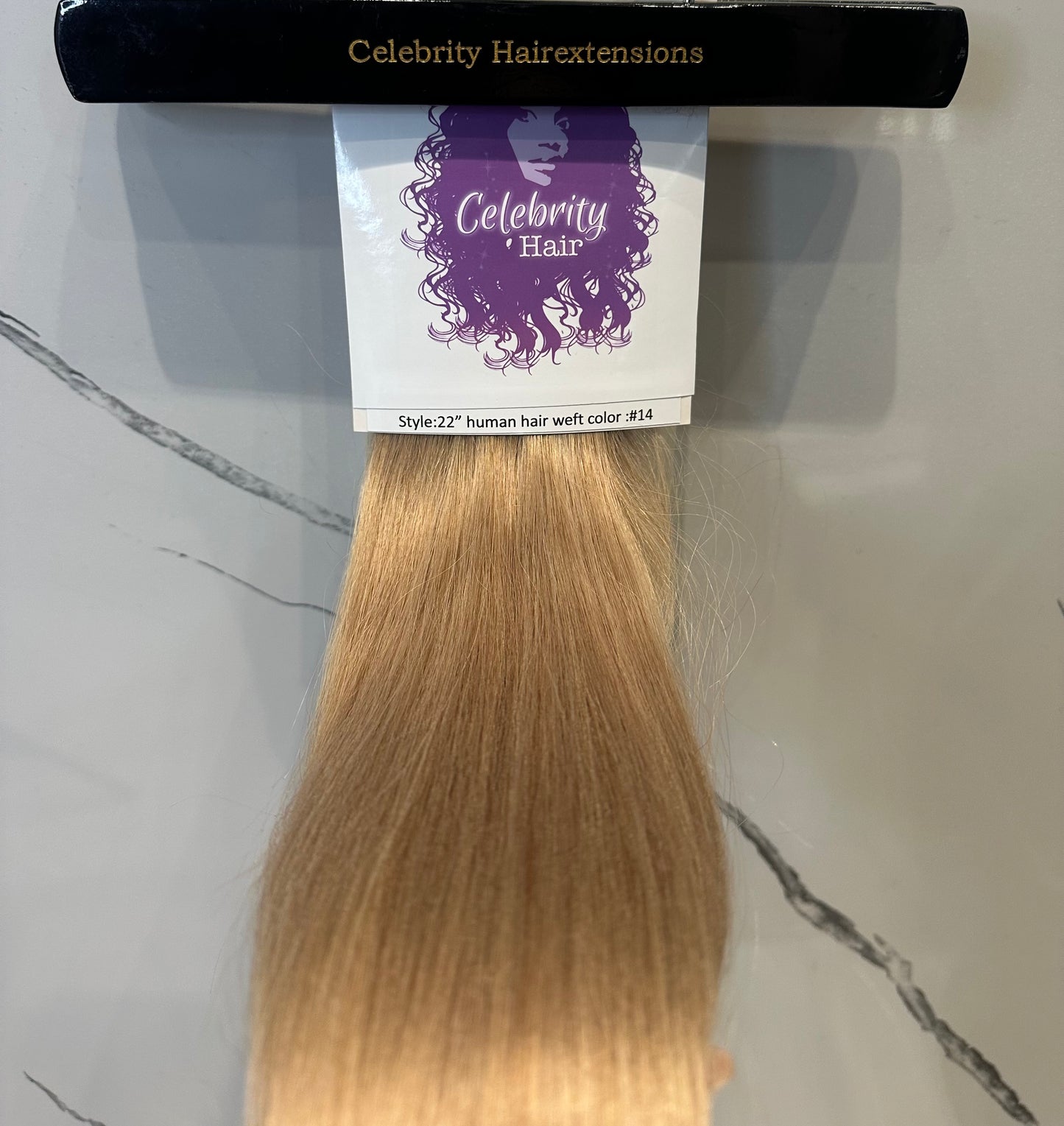 Celebrity Hair Weft - Dark Blond #14