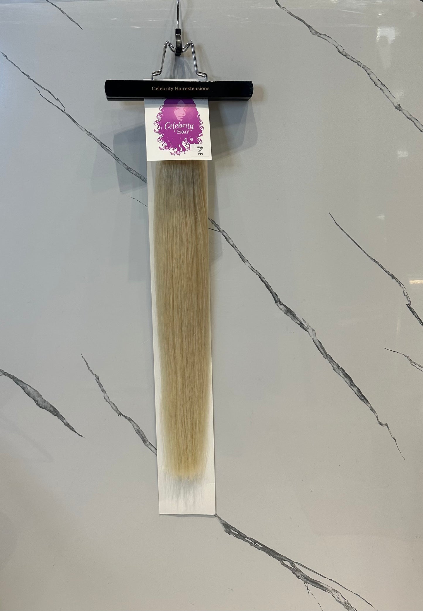 Celebrity Hair Weft - Platinum Blond #60