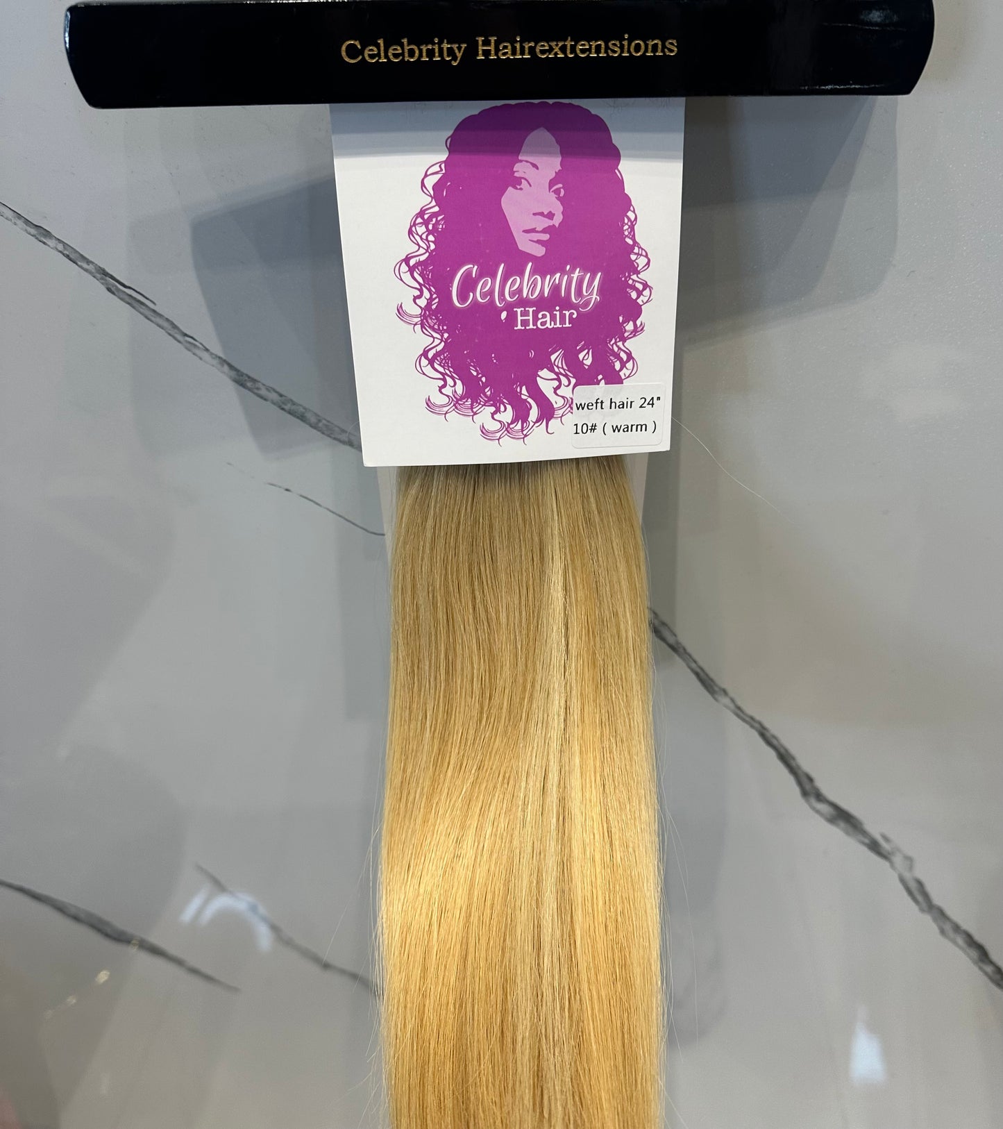 Celebrity Hair Weft - Blond 10#(warm)