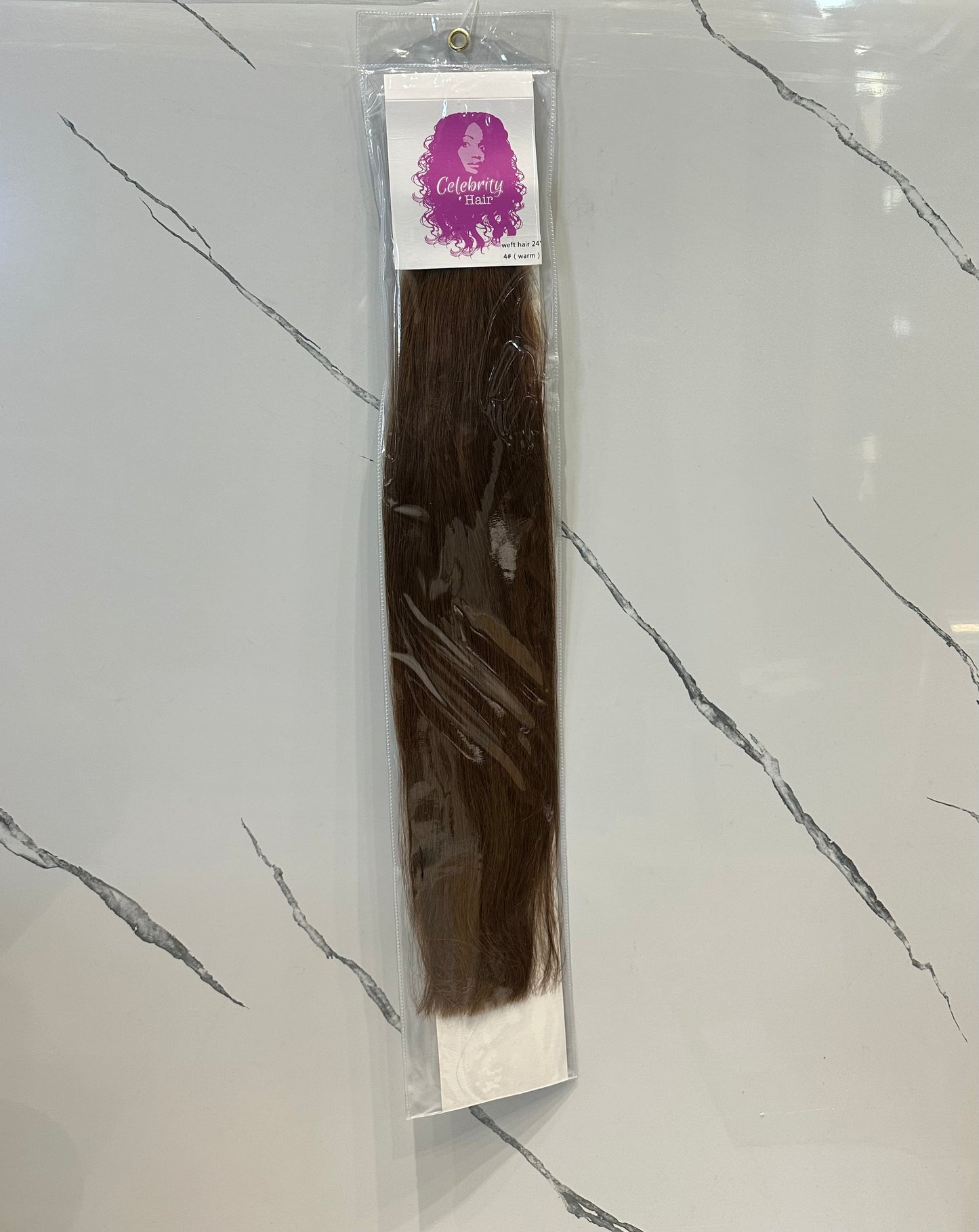 Celebrity Hair Weft - Brown 4# warm