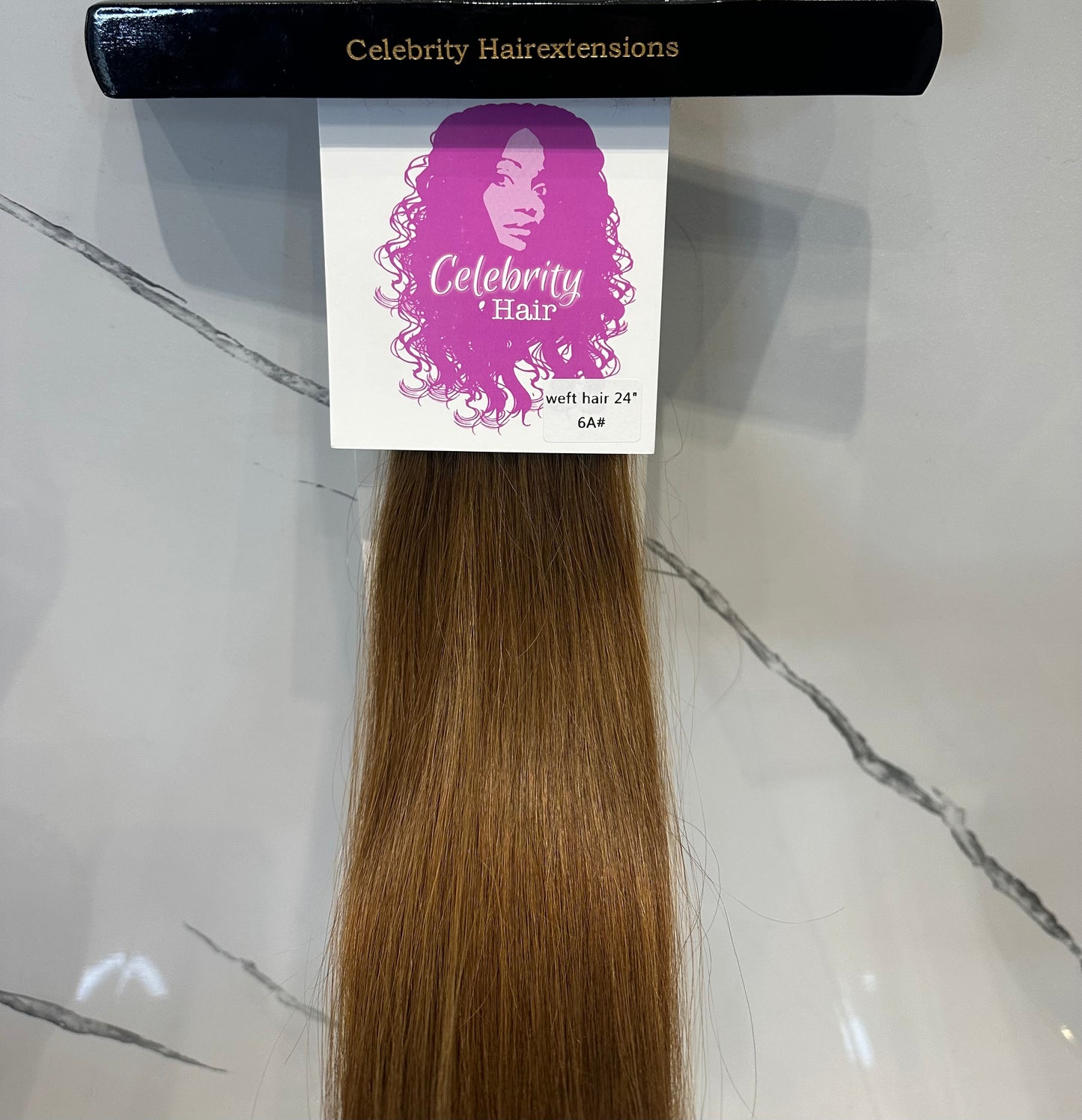 Celebrity Hair Weft - Brown 6A#