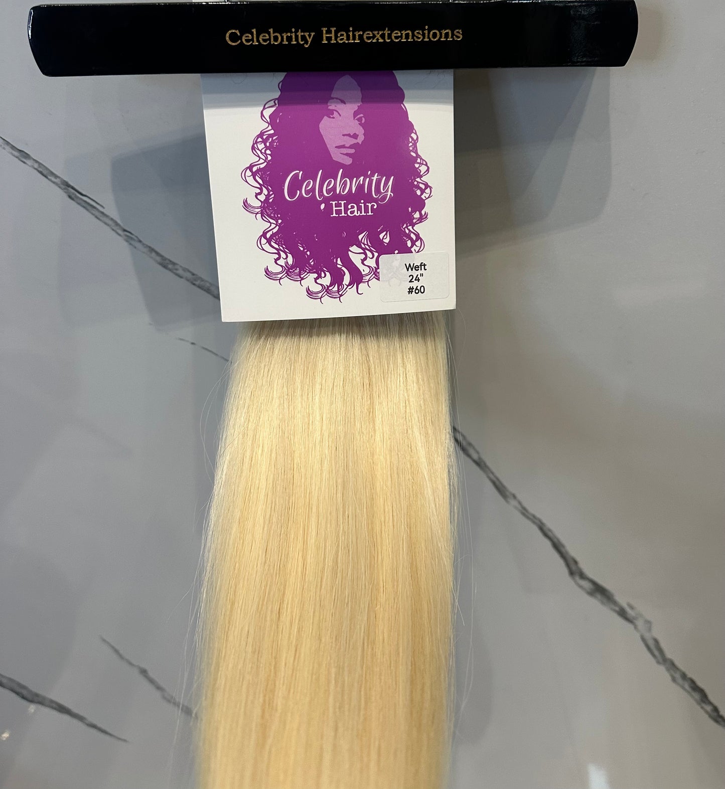 Celebrity Hair Weft - Platinum Blond #60